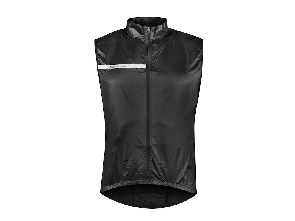 Windpro Vindtæt Vest Sort (størrelse: Large) fra Force