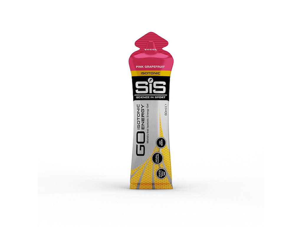 Sis Go   Isotonic Energy Gel   Pink Grapefrugt   60ml fra Sis Science In Sport