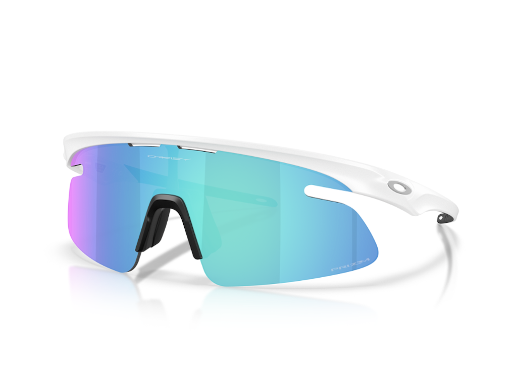 Rslv Lite   Cykelbriller   Matte White Prizm Sapphire fra Oakley