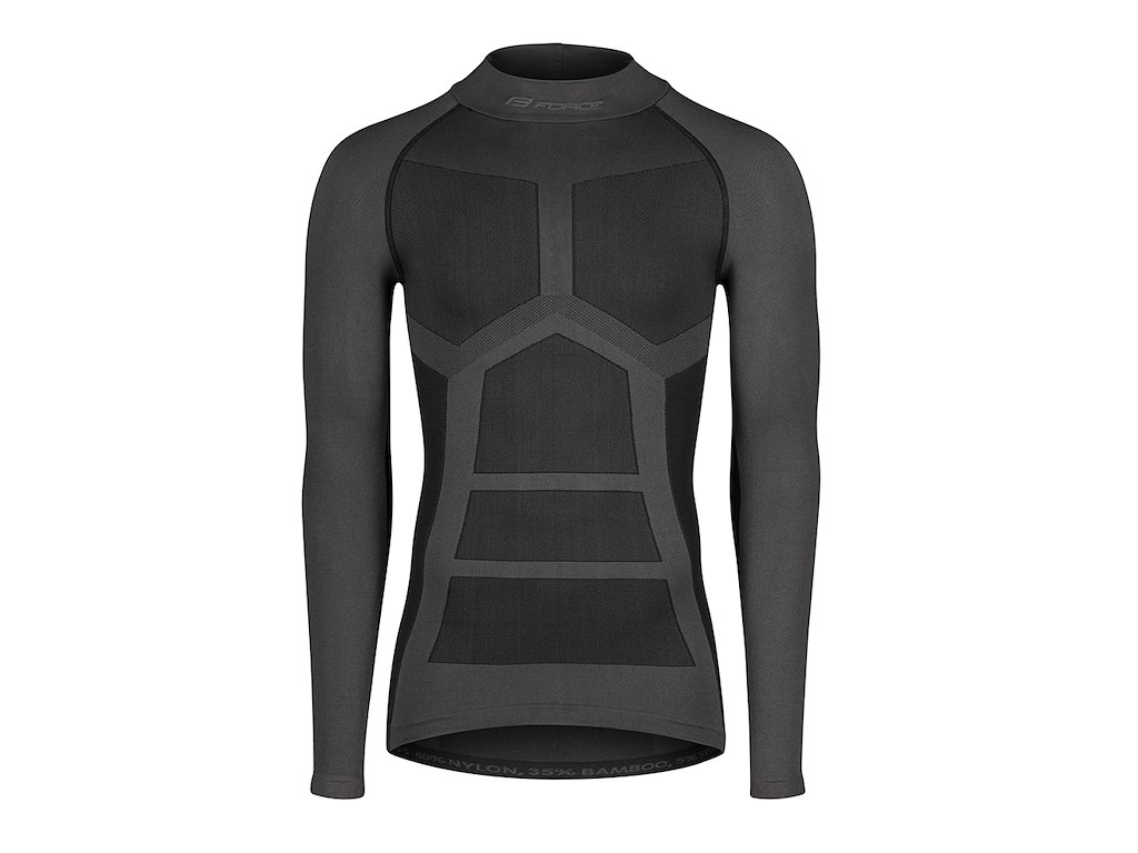 Turtleneck F Grim Sort (størrelse: M L) fra Force