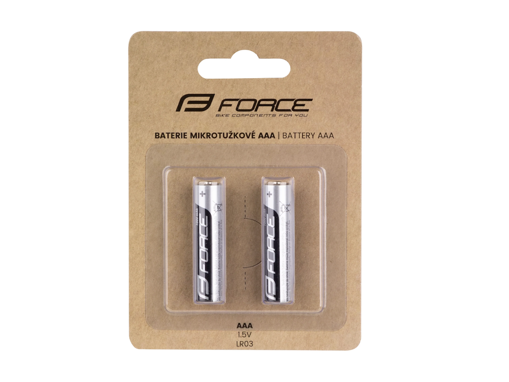 Aaa Batterier   2 Stk fra Force