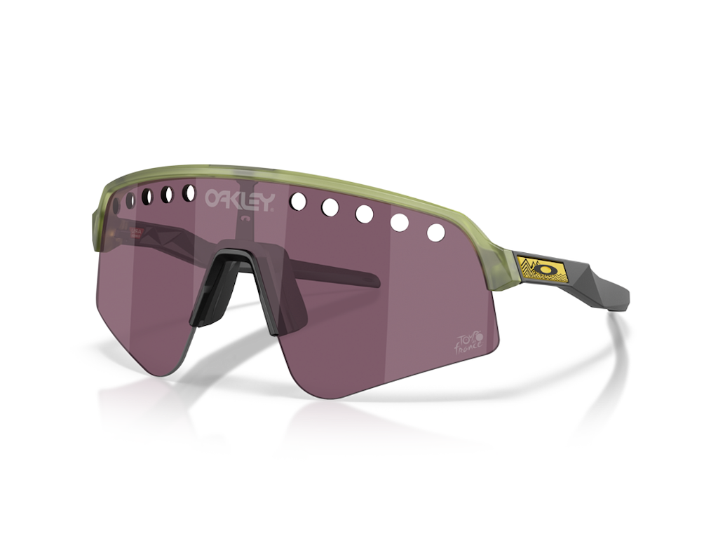 Sutro Lite Sweep Tdf 2026   Cykelbriller   Herre   Matte Translucent Fern Prizm Road Black fra Oakley