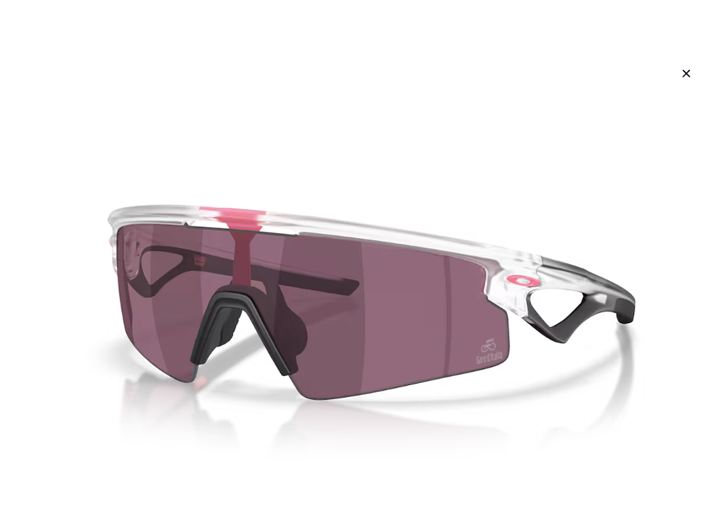 Sphaera Strike Giro D'italia  Cykelbriller   Matte Clear Prizm Road Black fra Oakley