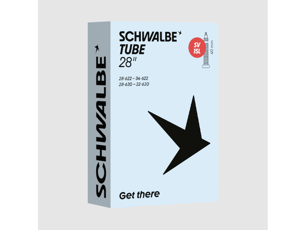 Slange 700 X 28 32c Med 40mm Lang Racerventil Sv15 fra Schwalbe