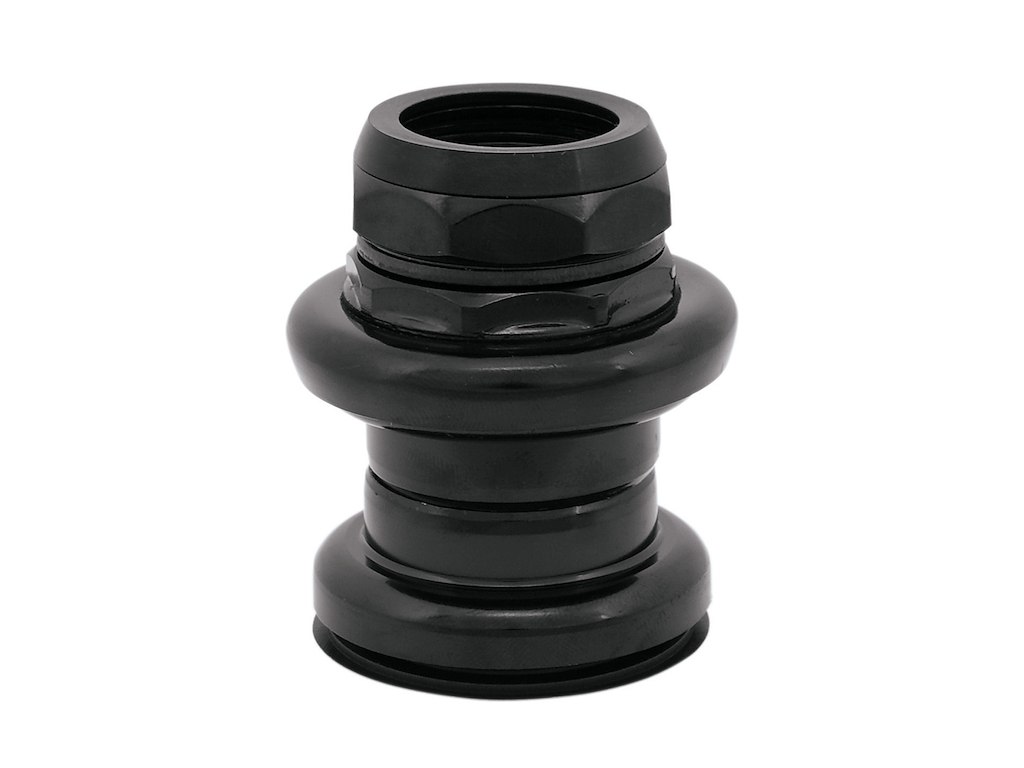 Styrfittings Med Gevind 22,2mm 1'' Stål   Sort fra Force
