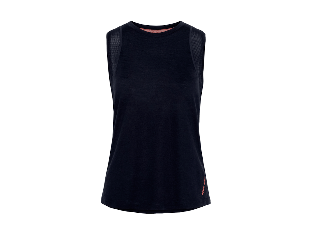 Embla Wool Top   T Shirt   Blå   Str. M fra Kari Traa