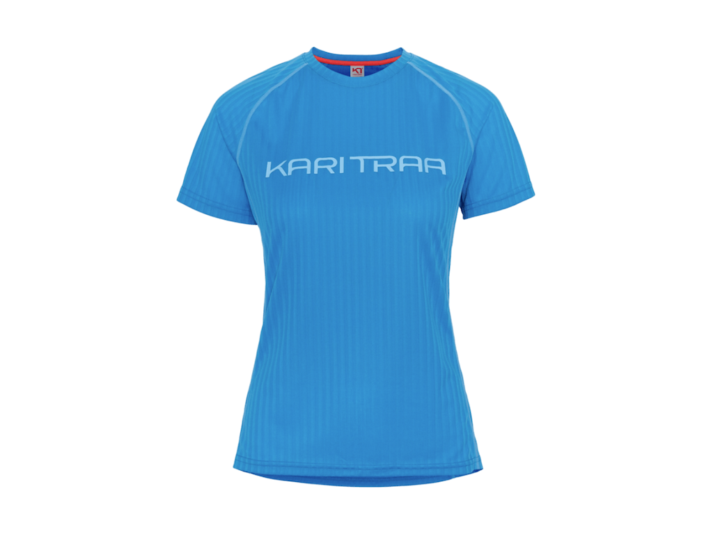 Ella Tee   T Shirt   Blå   Str. S fra Kari Traa