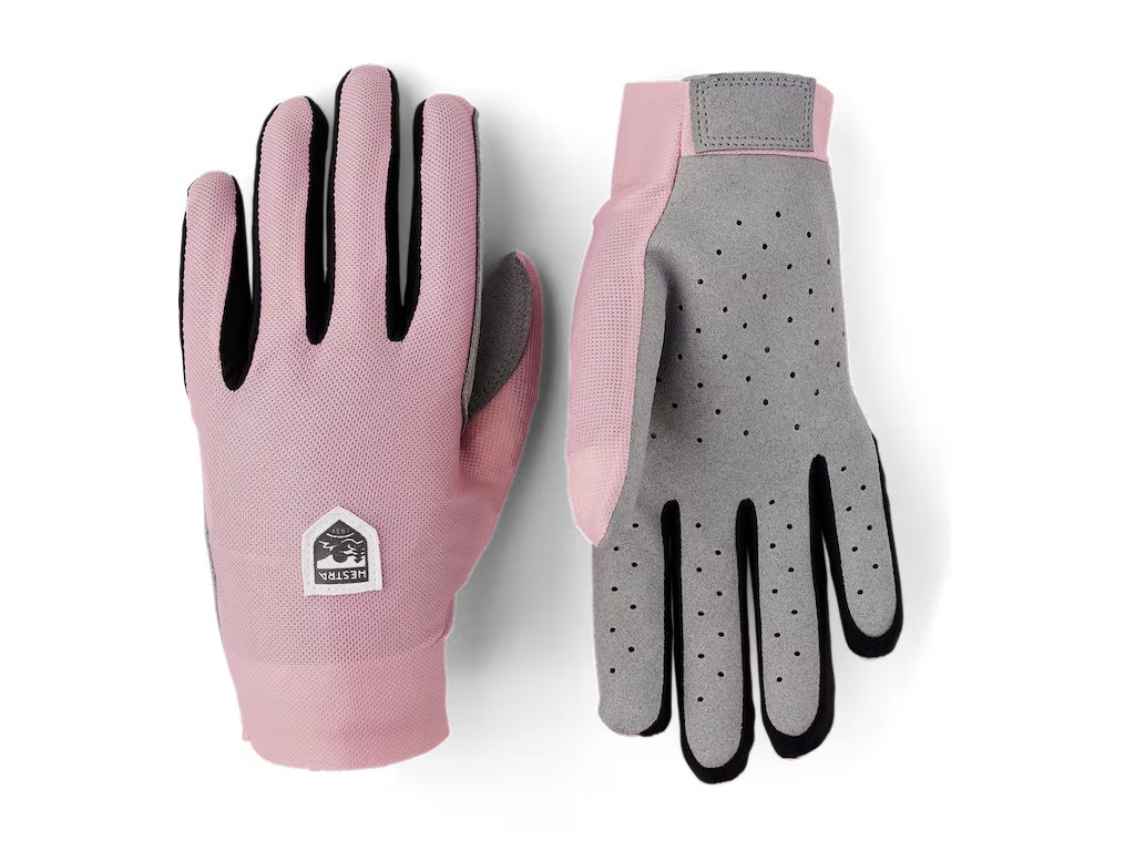 Hestre Ventair Long   Cykelhandsker   Lange Fingre   Pink   Str. 6 Xs fra Hestra
