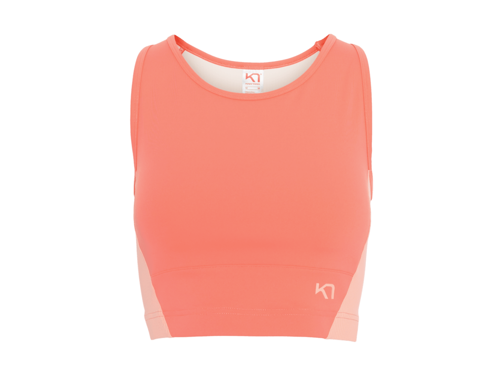 Linnea Sports Top   Orange   Str. L fra Kari Traa