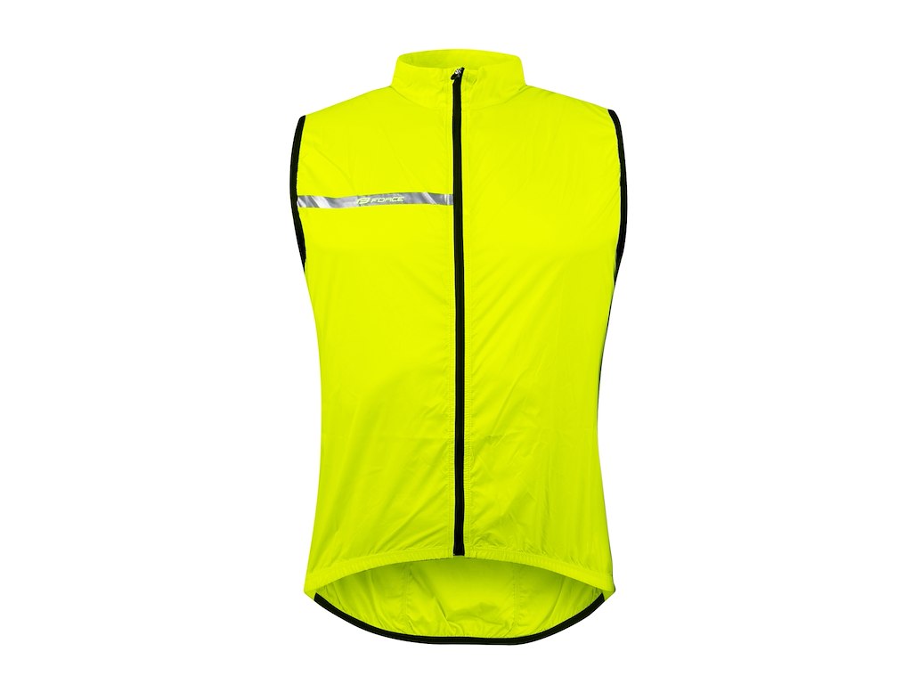 Windpro Vindtæt Vest Fluo (størrelse: X Small) fra Force