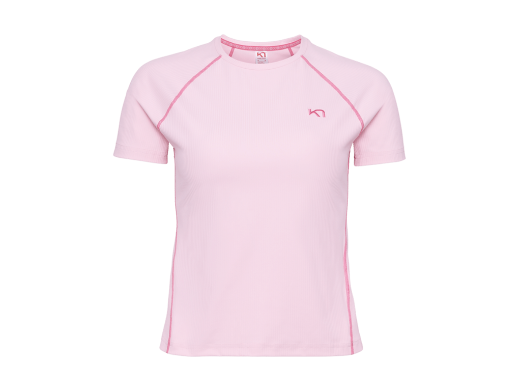 Linnea Tee   T Shirt   Pink   Str. L fra Kari Traa