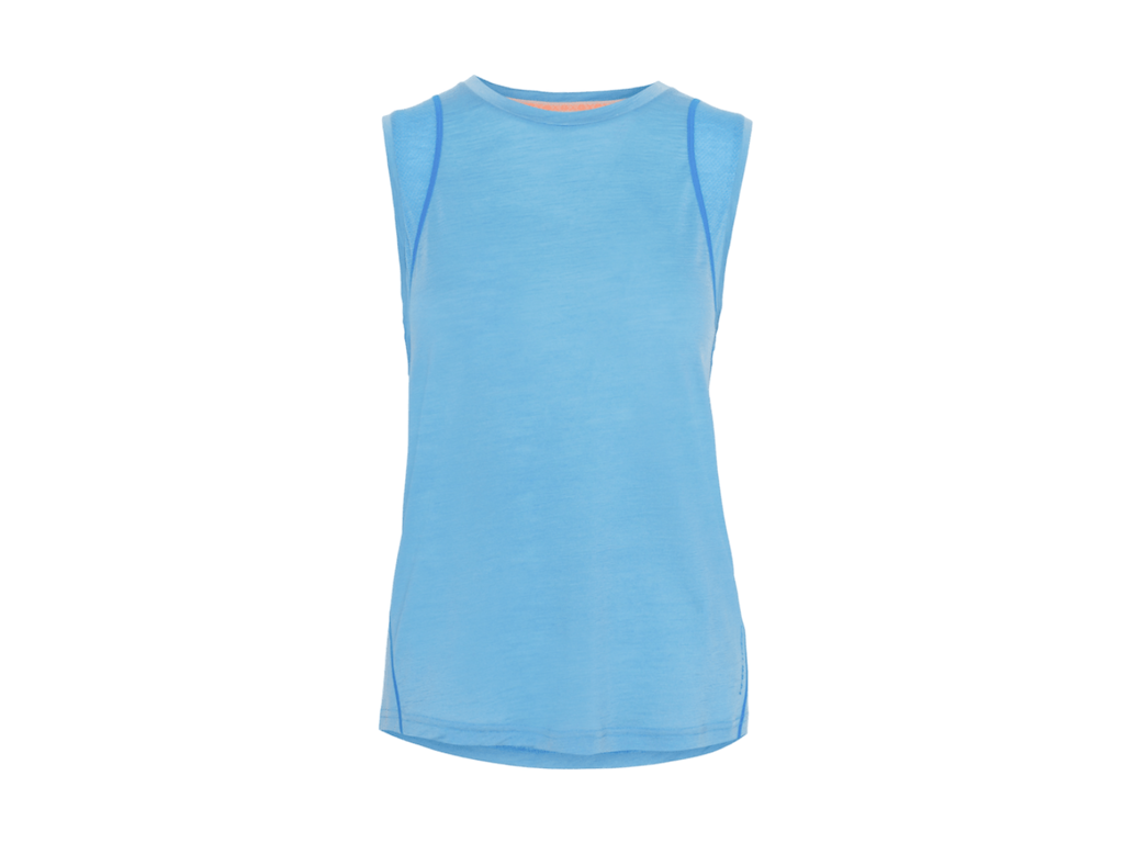 Embla Wool Top   T Shirt   Blå   Str. M fra Kari Traa