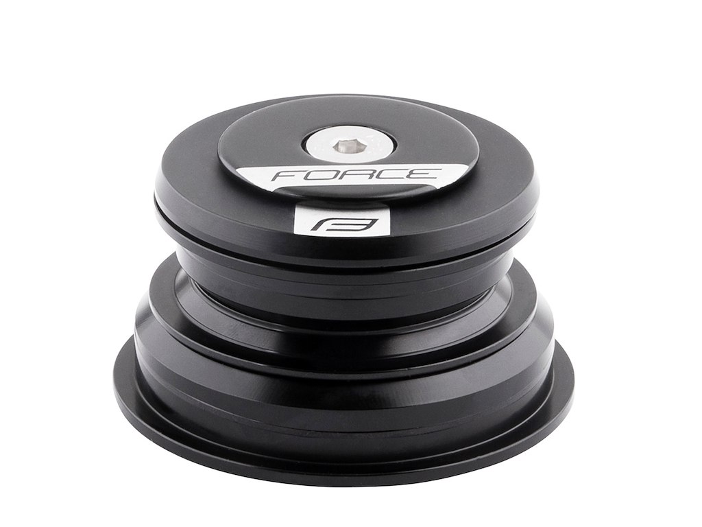 Styrfittings Tapered Semi Integreret 56 Mm   Sort fra Force