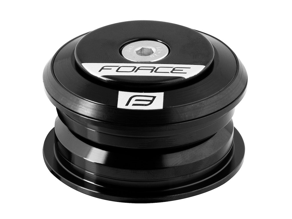 Styrfittings Ahead 1 1 8'' Aluminium   Sort fra Force