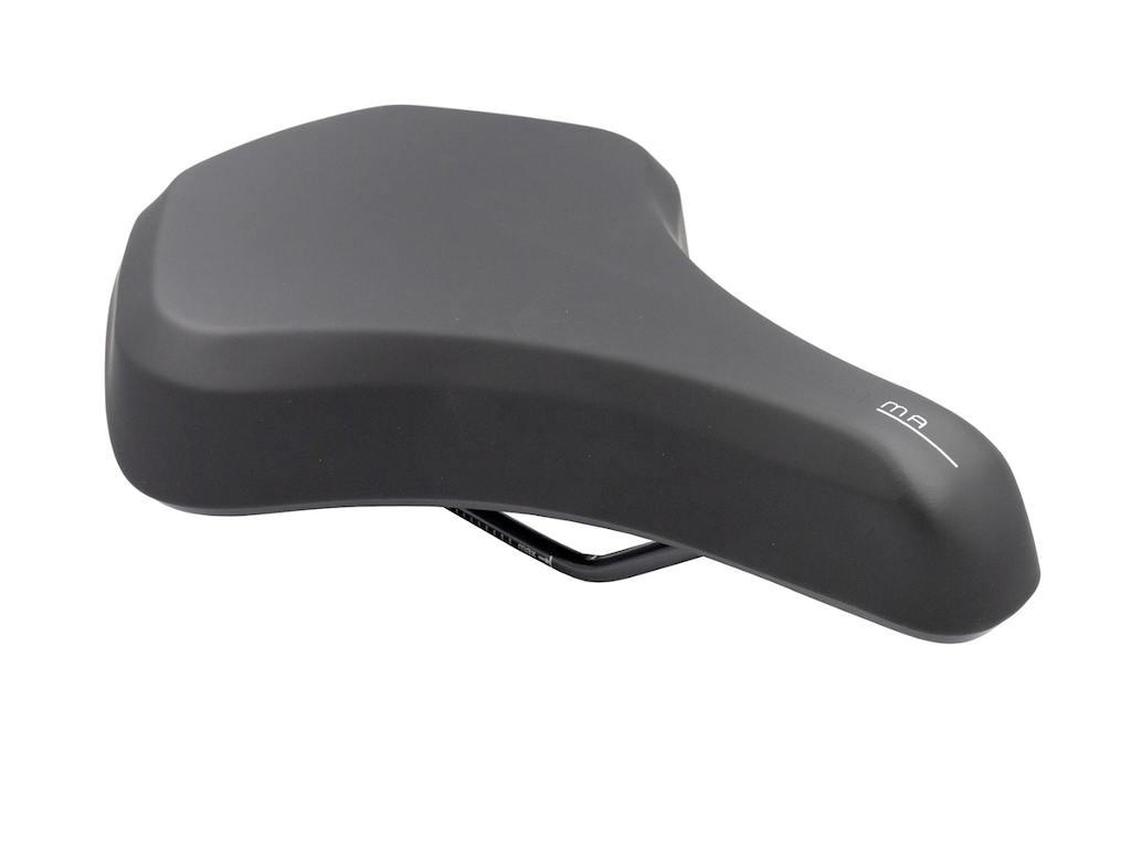 Comfort Minima   Cykelsadel Til Elcykler   Sort fra Bike Attitude