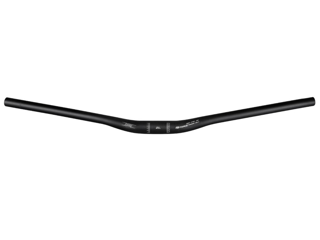 Basic Mtb Styr H6.4 Riser 31,8 740mm Mat Sort fra Force