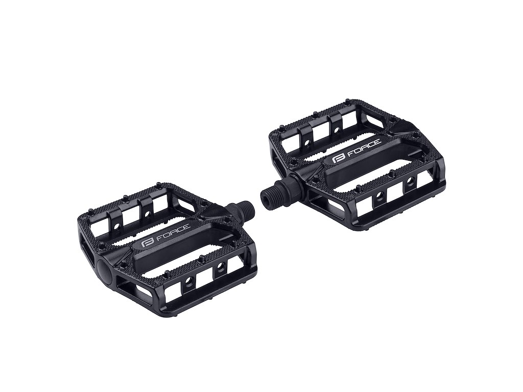 Hot Pedaler I Aluminium   Sort fra Force
