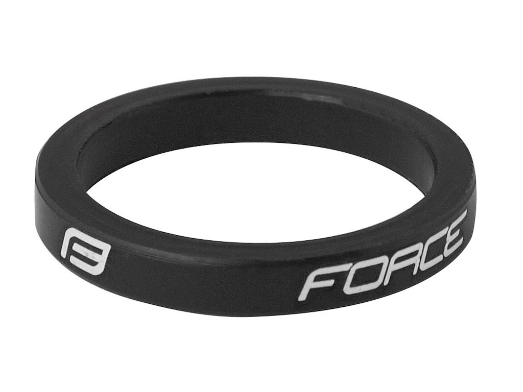 5 Mm Sort Alu Spacer 1 1 8" fra Force