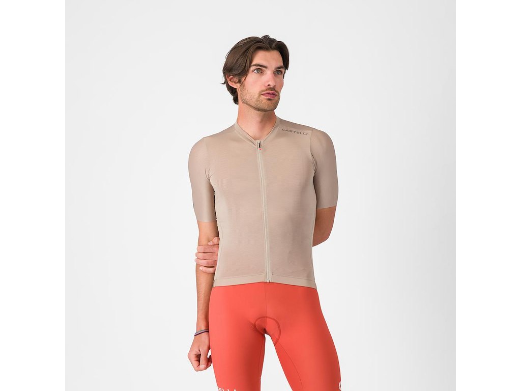 Espresso 2 Jersey   Cykeltrøje   Korte ærmer   Herre   Clay   S fra Castelli