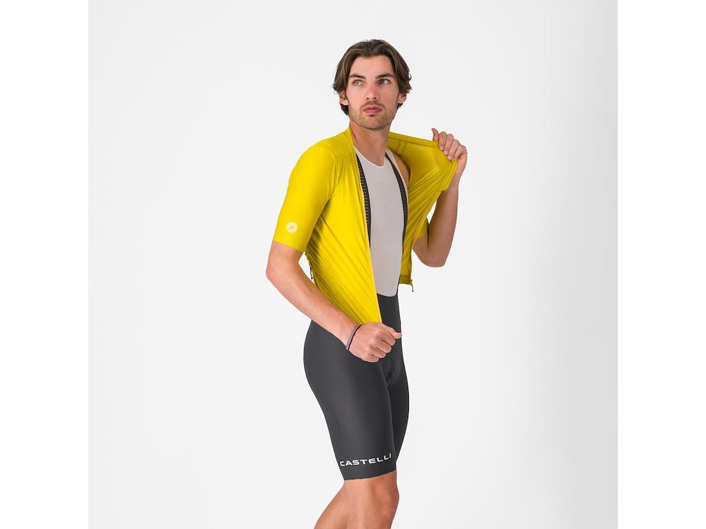 Espresso 2 Bibshort   Cykelshorts M Pude   Herre   Dark Gray   M fra Castelli