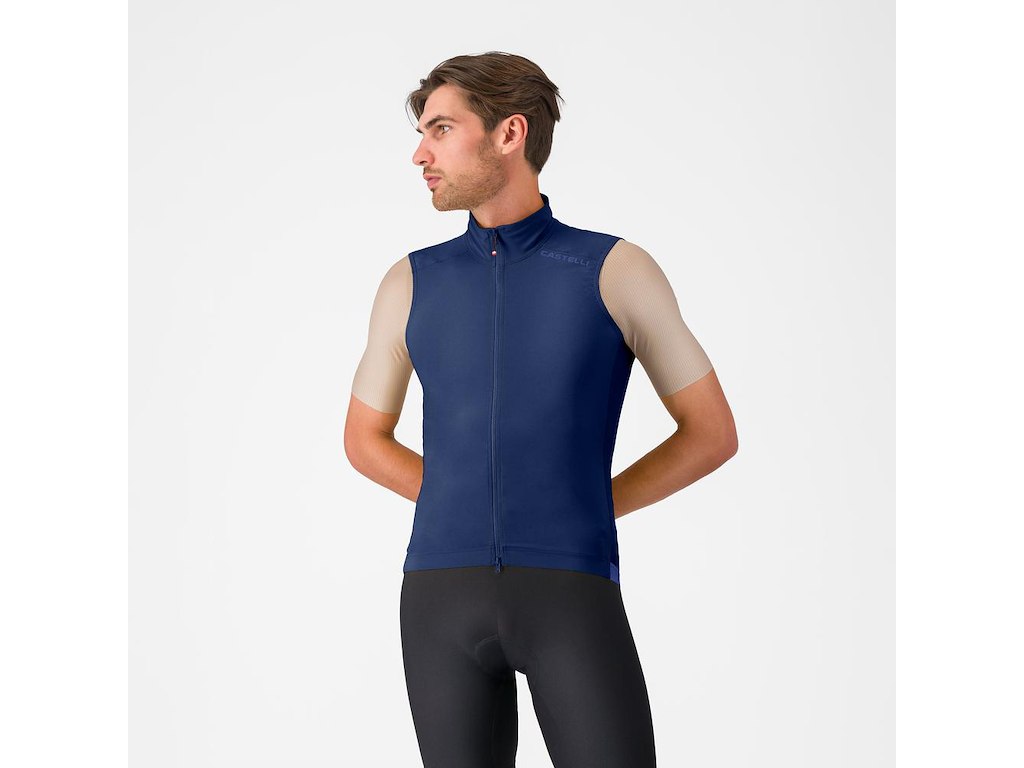 Espresso 2 Vest   Cykelvest   Herre   Belgian Blue   Xl fra Castelli