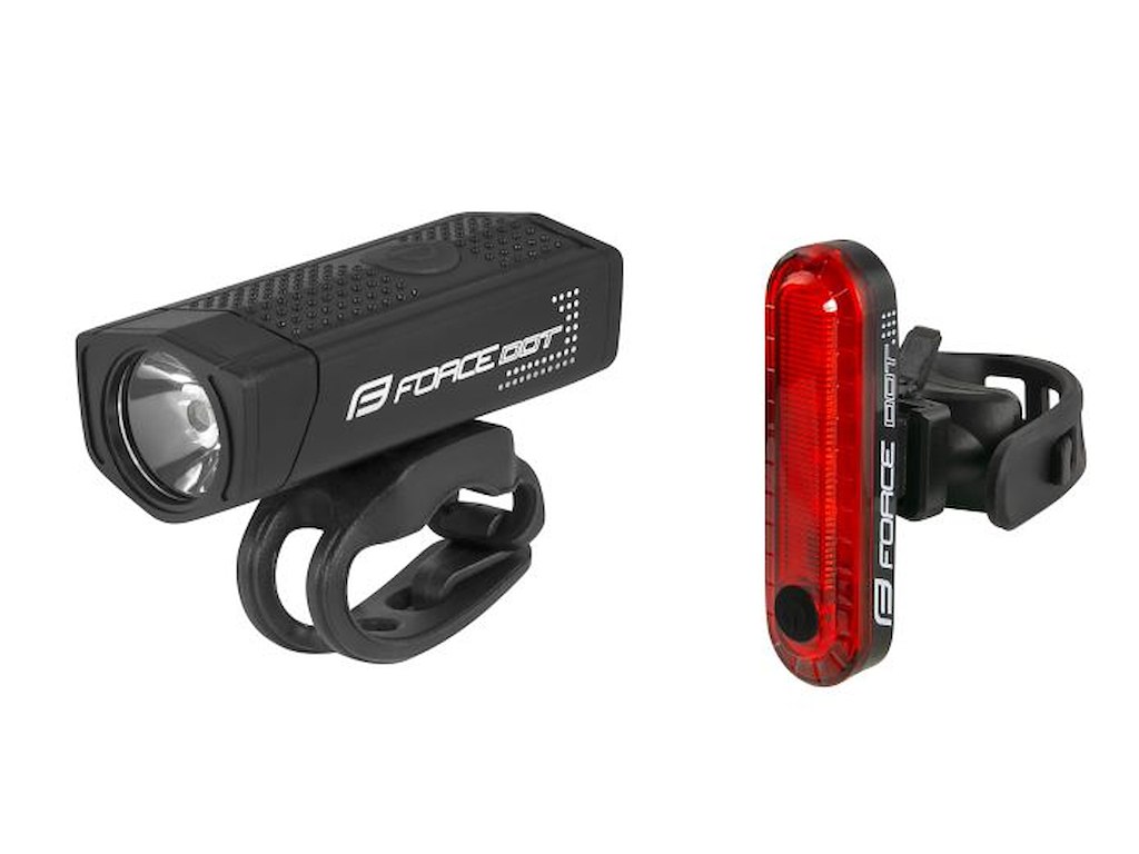 Lygtesæt Med Usb Opladning fra Force