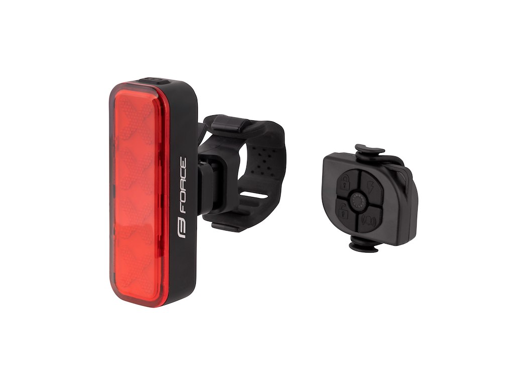 Alarm Baglygte   Usb Opladelig   300 Lumen fra Force