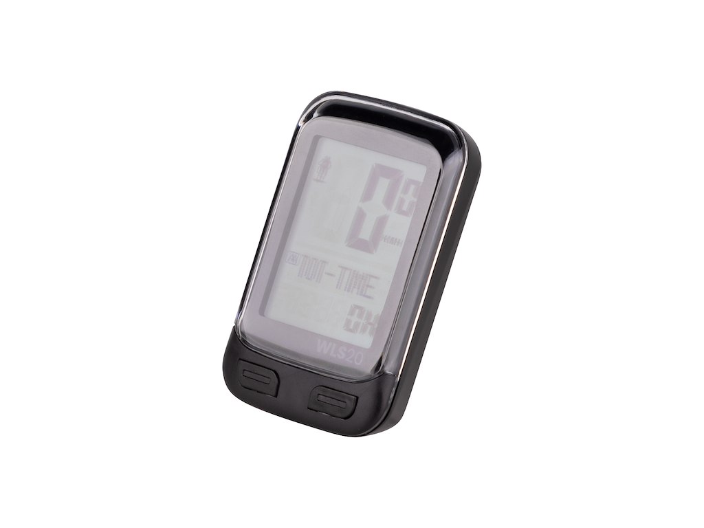 Wls 20 Cykelcomputer   13 Funktioner   Wireless   Sort fra Force