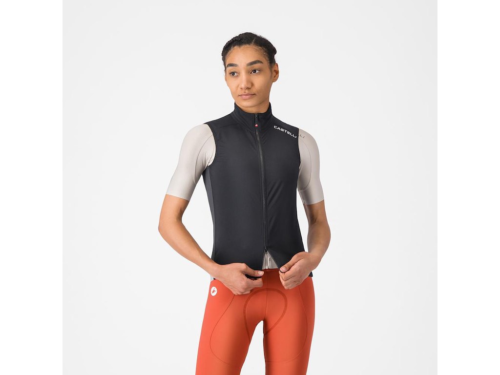 Espresso 2 W Vest   Cykelvest   Dame   Black   L fra Castelli