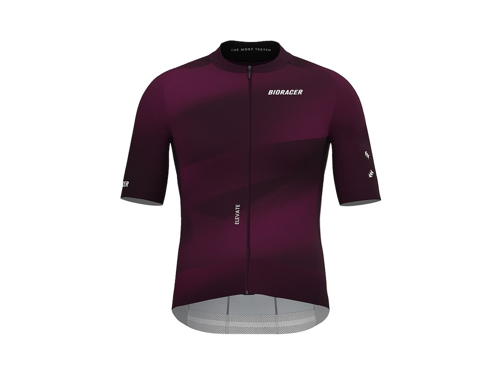 Epic Elevate Jersey   Cykeltrøje   Korte ærmer   Herre   Burgundy Red   2xl fra Bioracer