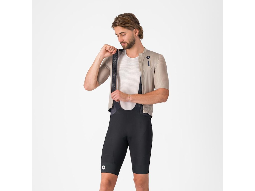Endurance 4 Bibshort   Cykelshorts M Pude   Herre   Sort   M fra Castelli
