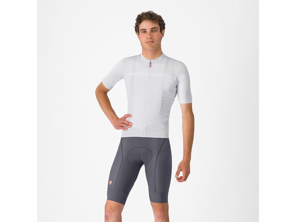 Competizione 2 Bibshort   Cykelshorts M Pude   Herre   Smoky Gray   S fra Castelli