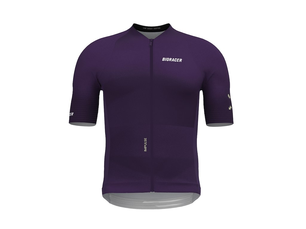 Icon Impulse Jersey   Cykeltrøje   Korte ærmer   Herre   Dark Violet   2xl fra Bioracer