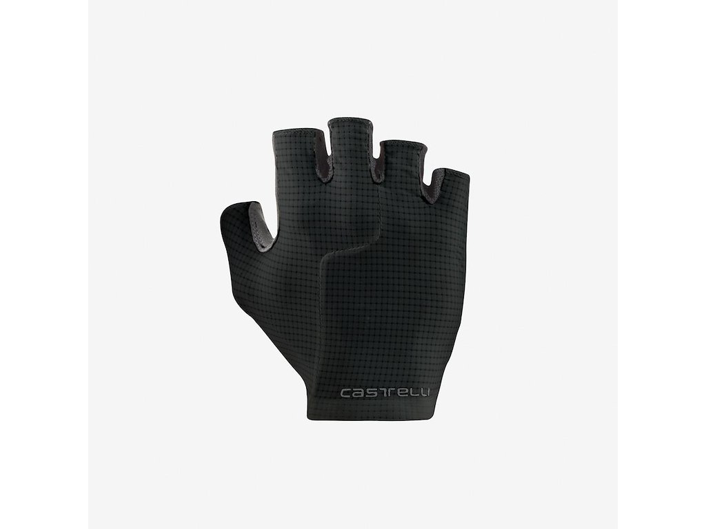 Premio Evo Glove   Cykelhandsker   Korte Fingre   Sort   S fra Castelli