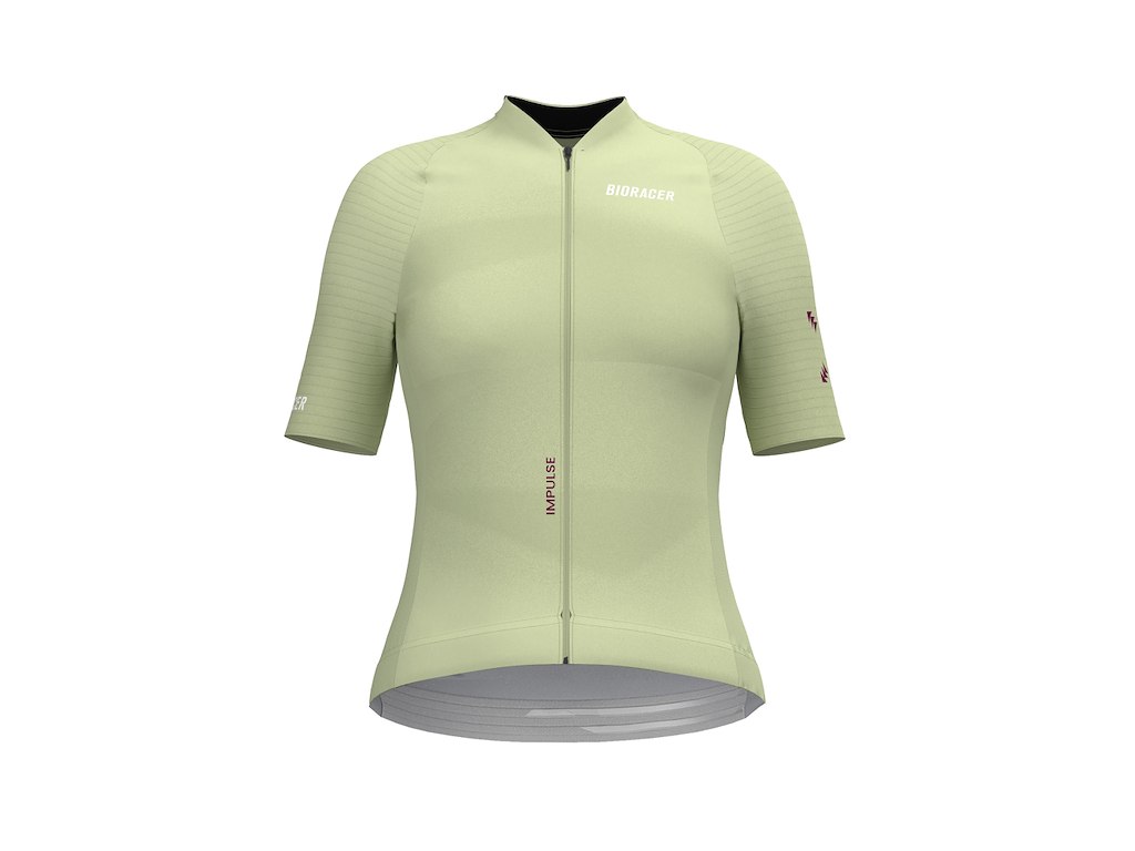 Icon Jersey   Cykeltrøje   Korte ærmer   Dame   Pistachio Milk   Xs fra Bioracer