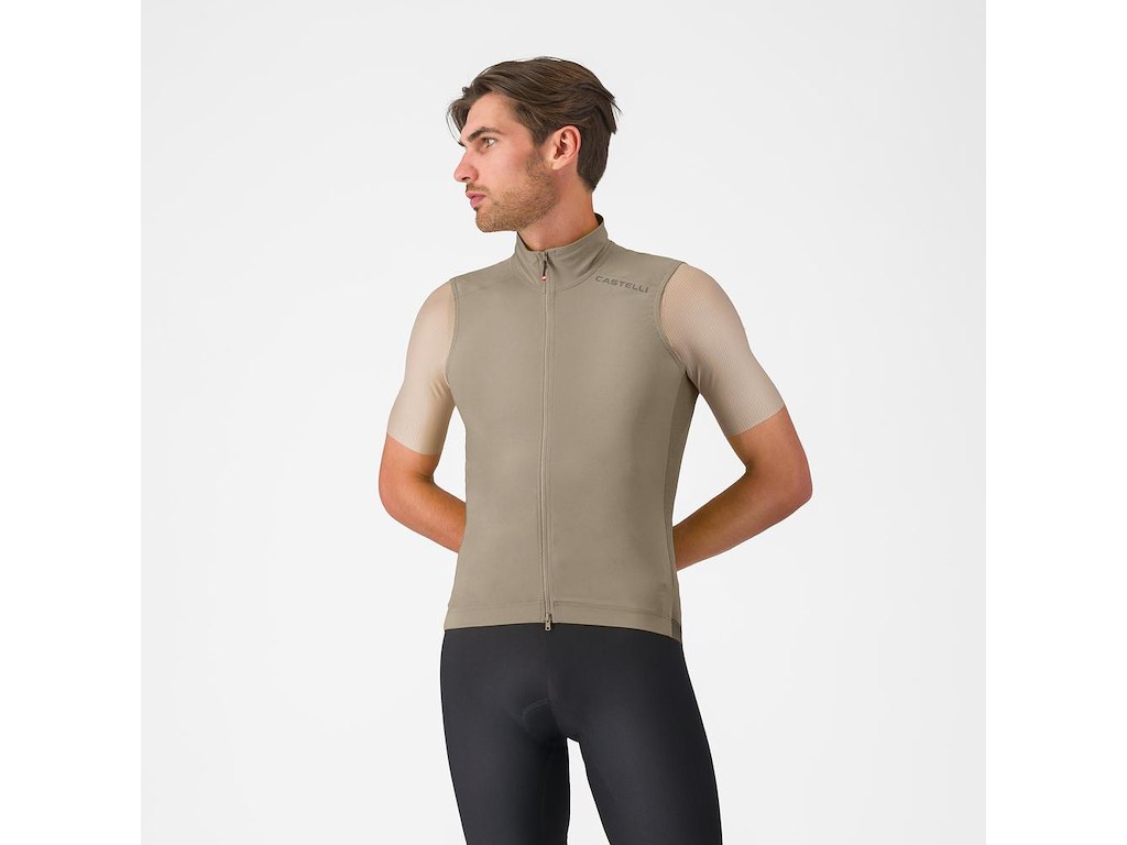 Espresso 2 Vest   Cykelvest   Herre   Clay   Xl fra Castelli