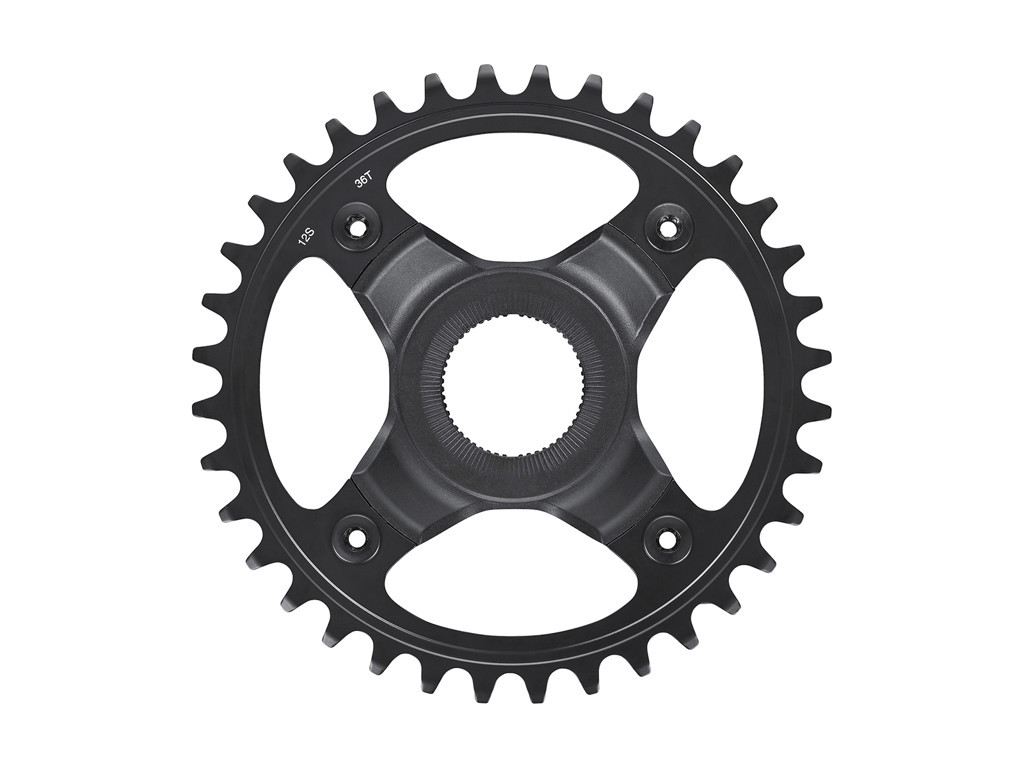 Steps   36 Tands Klinge Boost 12 Gear   53mm Kædelinje   Cr E70  Uden Kædebeskytter fra Shimano