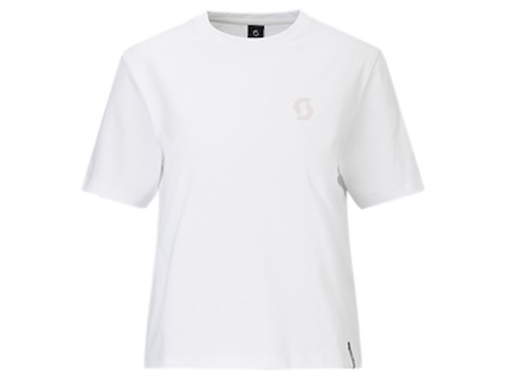 Graphic Tee   T Shirt   Dame   Hvid   Str. S fra Scott