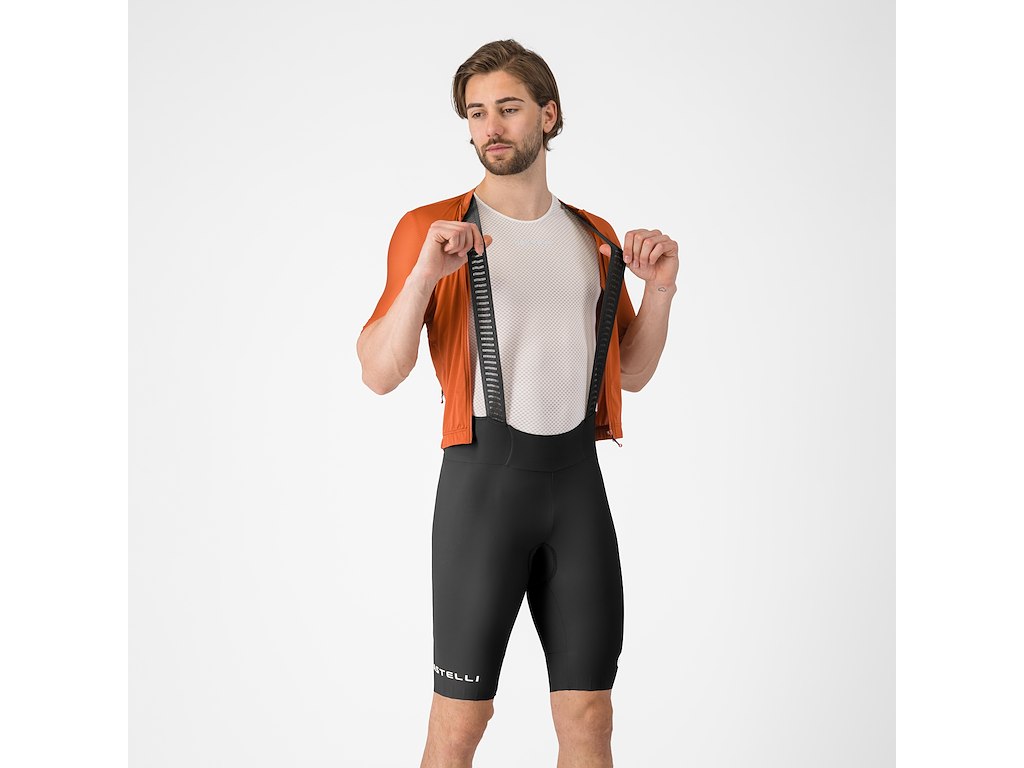Espresso 2 Bibshort   Cykelshorts M Pude   Herre   Sort   S fra Castelli