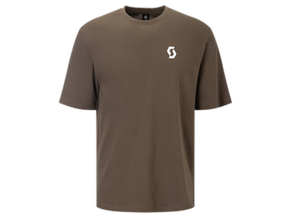 Graphic Tee   T Shirt   Herre   Brun   Str. M fra Scott