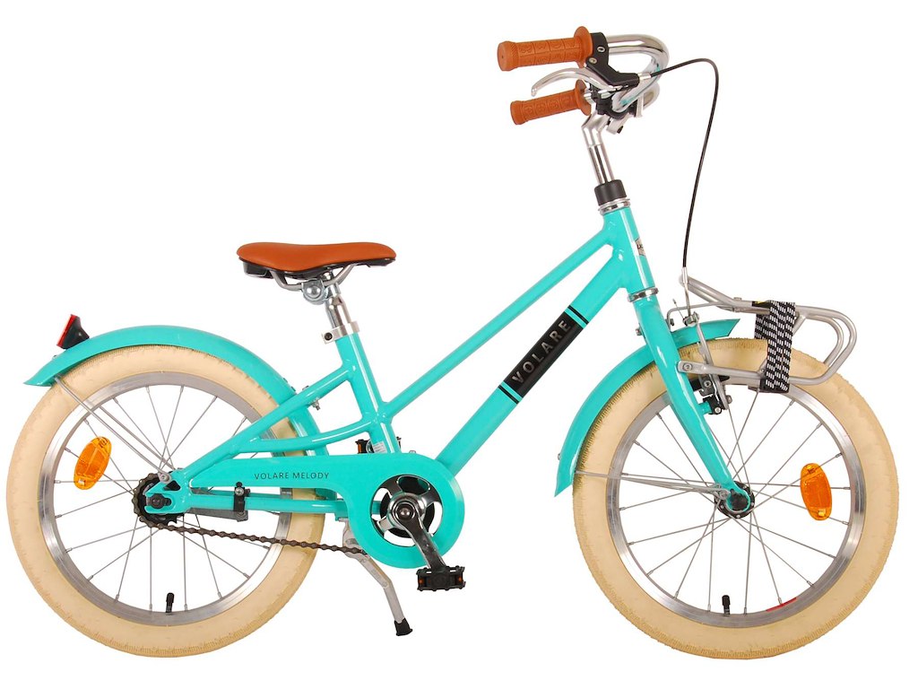 Melody Børnecykel   16"   Turkis fra Volare