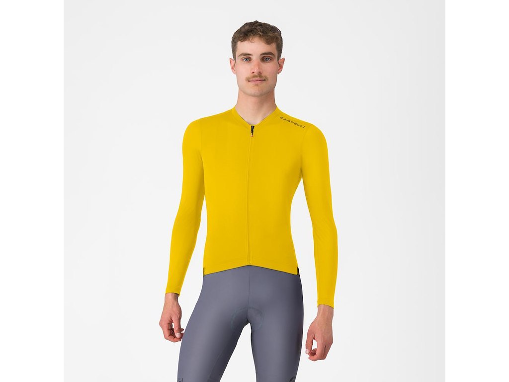 Espresso 2 Ls Jersey   Cykeltrøje   Lange ærmer   Herre   Mango Mojito   3xl fra Castelli