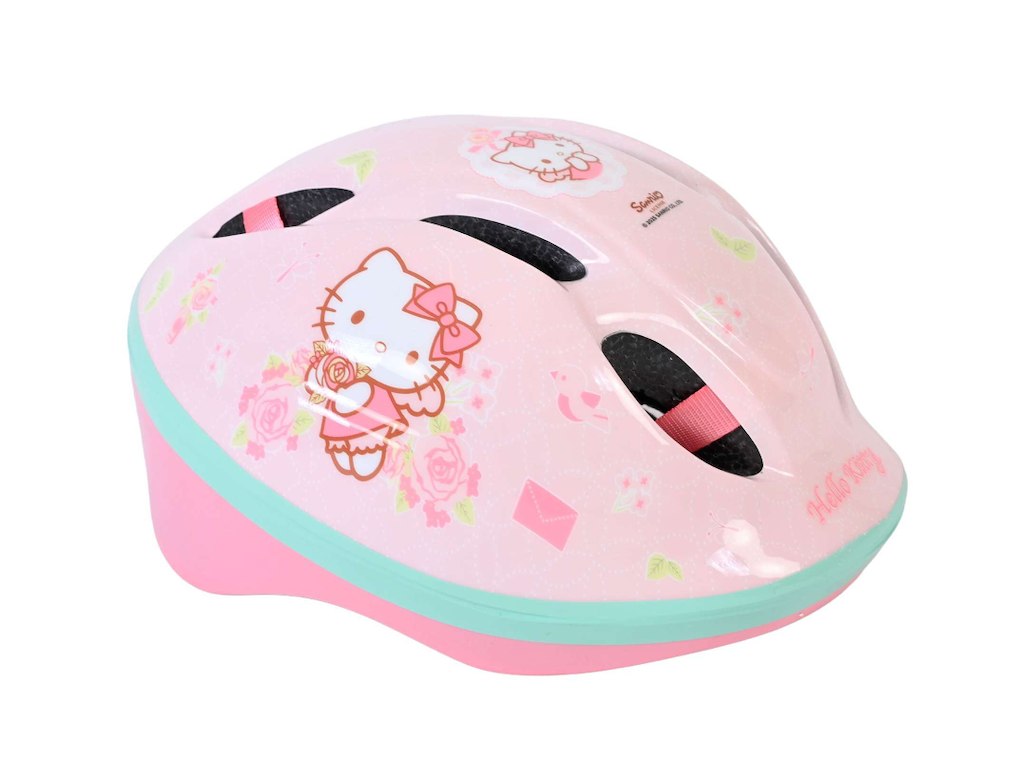 Hello Kitty Cykelhjelm   52 56 Cm fra Volare