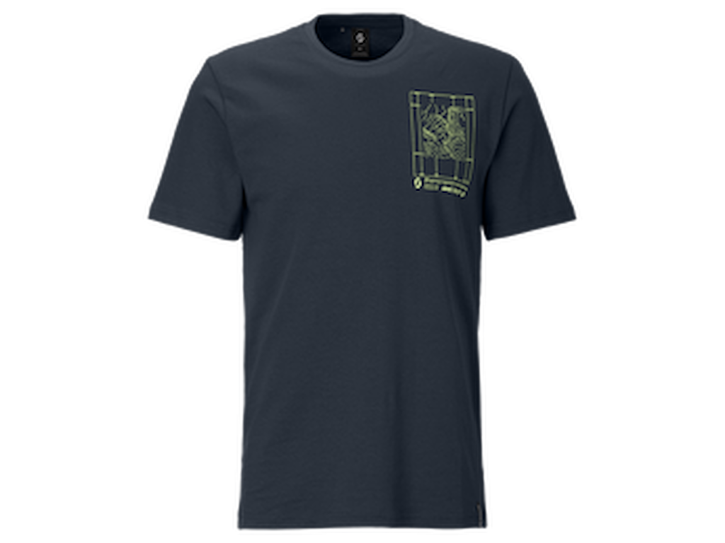 Casual Tee   T Shirt   Herre   Mørkeblå   Str. S fra Scott