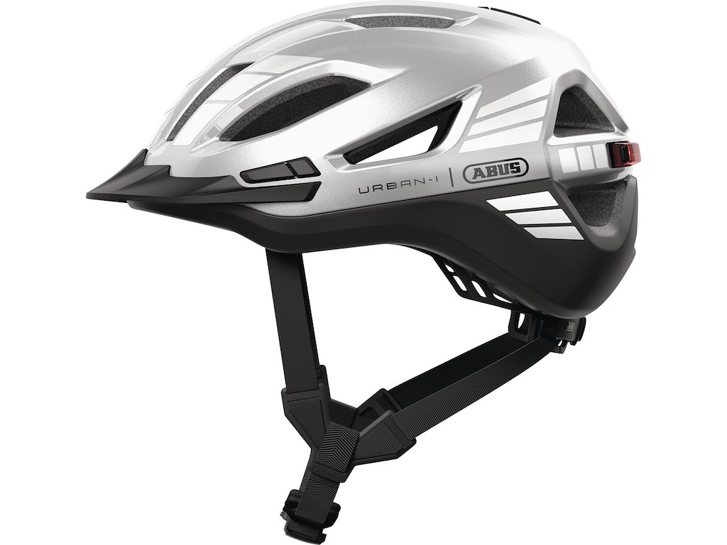 Urban I 4.0 Ace   Cykelhjelm   Signal Silver   L fra Abus