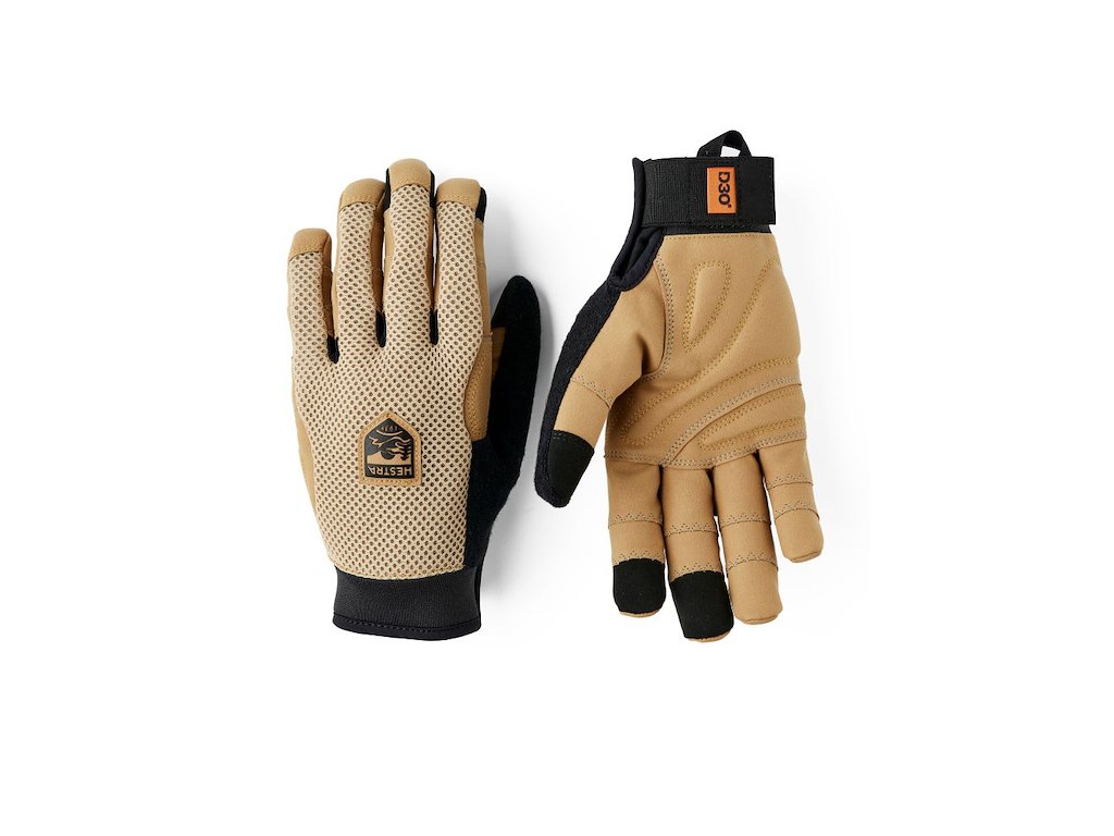 Ergo Grip D3o   Cykelhandsker   Beige   Str. 9 L fra Hestra