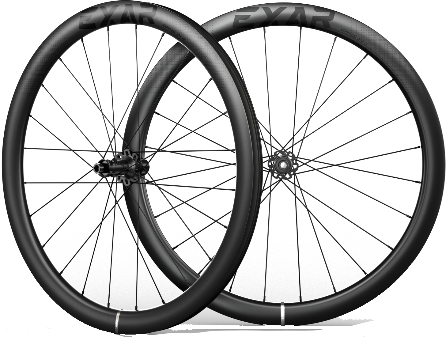 Exar Carbon Fiber Wheelset Gr45 Pro fra Magene