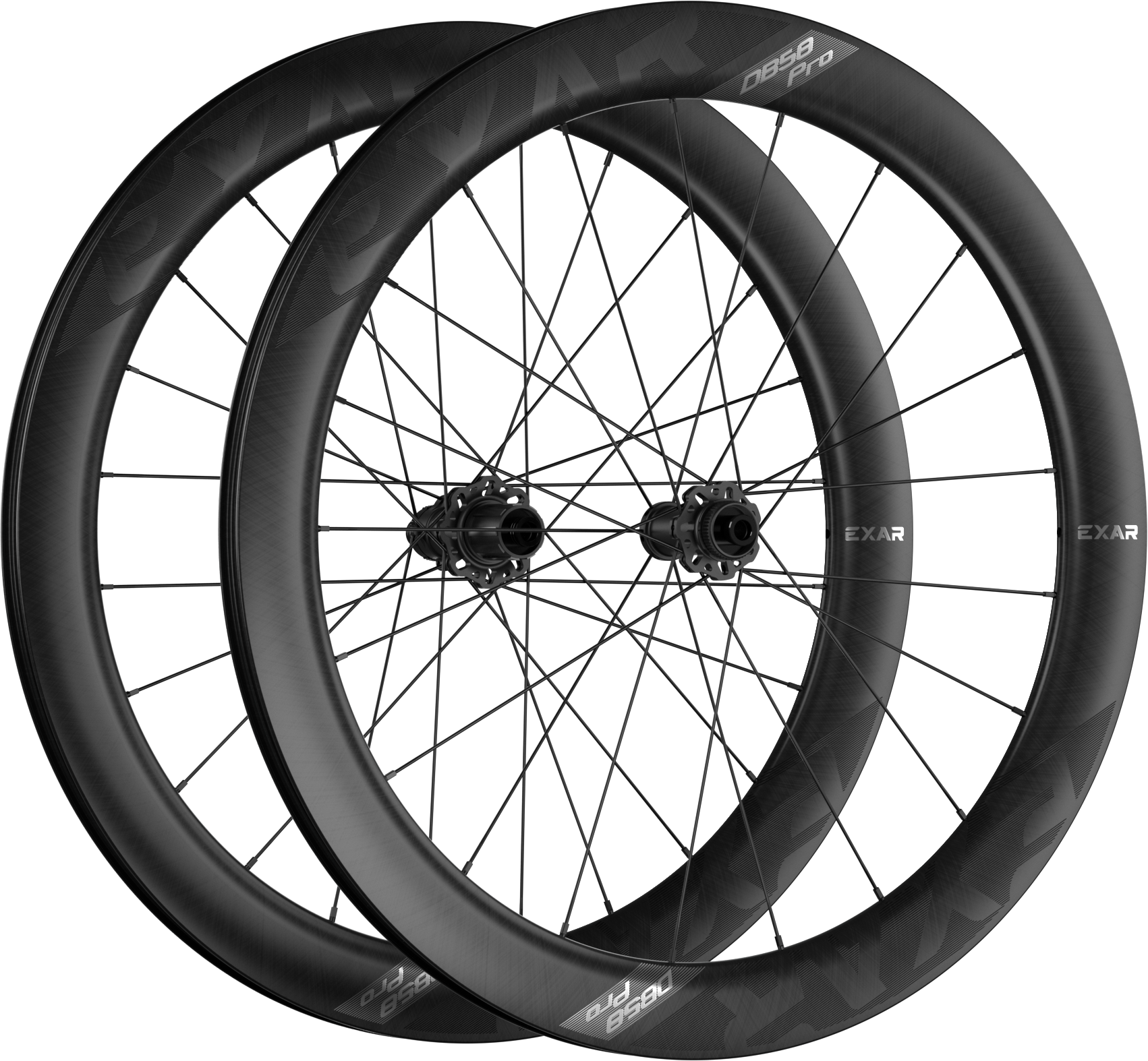 Exar Carbon Fiber Wheelset Pro Series fra Magene