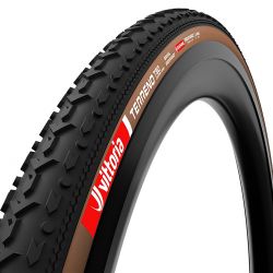 Dæk Gravel Terreno T80 Brun 45 622 700x45c Tlr G2   Cykeldæk fra Vittoria