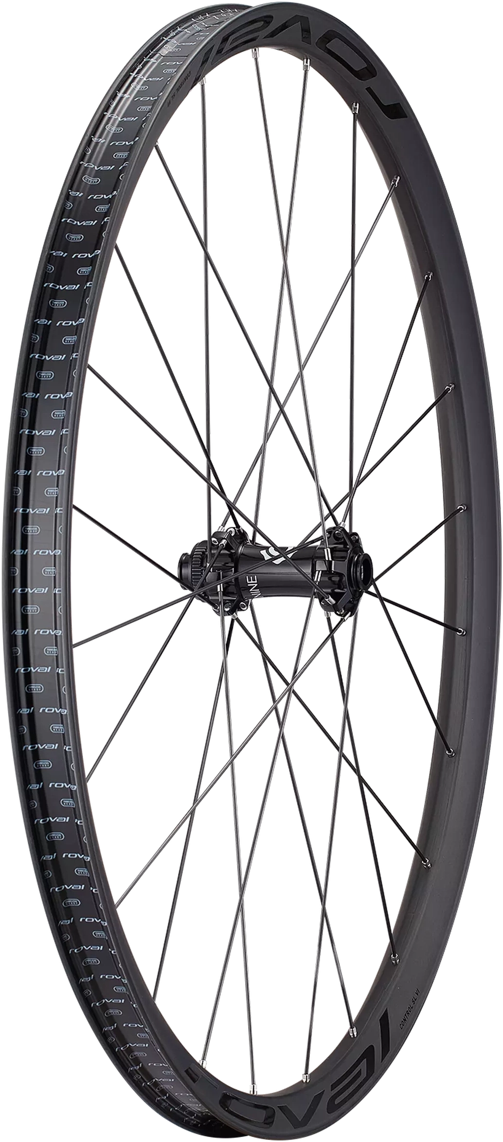 Roval Control Sl Vi Solix 29 Front 24h   Satin Carbon Gloss Black fra Specialized
